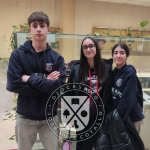 Alumnos del Colegio Diocesano participantes en las Olimpiadas de Informática
