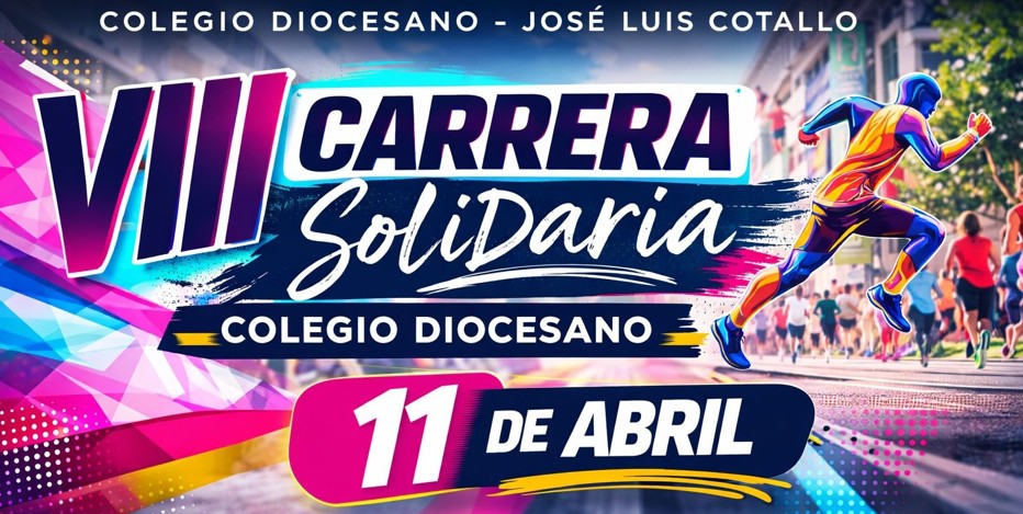 Donde apuntarse a la Carrera Solidaria Colegio Diocesano 2026